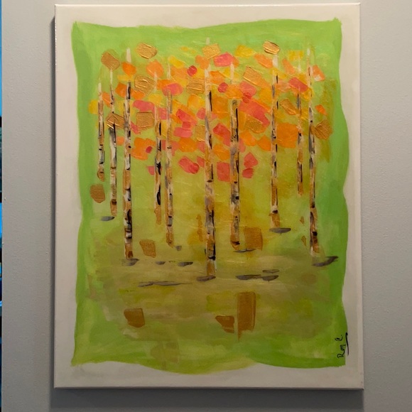 Hand painted picture